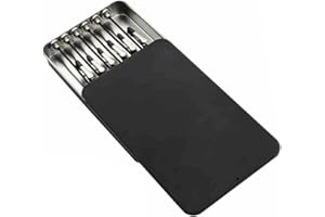 Metal Magnetic for Alligator Clip Set with Flexible Rod and Storage Box for Model Painting and Airbrush Spray Hobby Tools