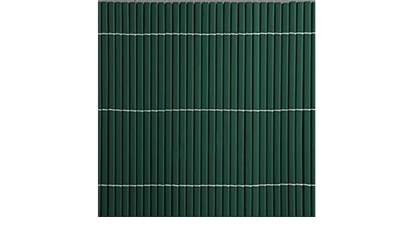 Canisse PVC, color verde, 1, 2 X 3 m, 15 m: Amazon.es: Jardín