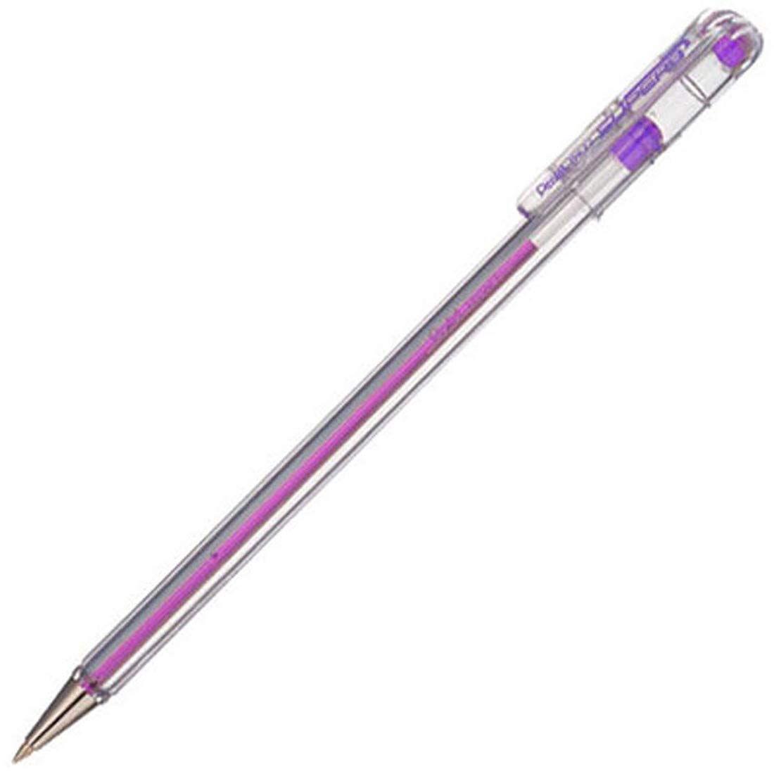 Pentel 0.7 mm Superb Ballpoint Pen with Oil Based Ink Slim Barrel - Violet