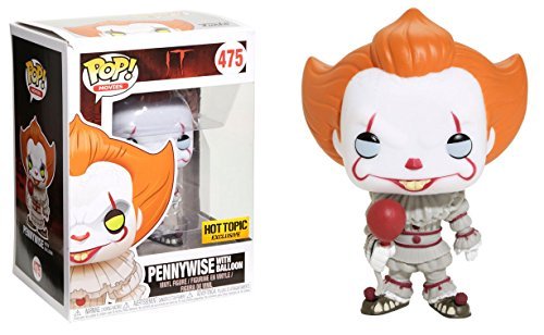 Funko Pop! IT Pennywise With Balloon, Limited Edition Exclusive, Concierge Collectors Bundle Vinyl Figure