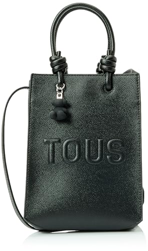 Mini Bolso Pop Negro, Para Mujer, Medidas 20,5 x 16 x 6 cm, Colección Tous La Rue New