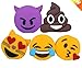 Emoji Powerbank 2600mah power bank External Battery Charger Unicorn Cartoon Portable Backup Pack compatible with iPhone 7 Plus 6 6S Plus 5S 5C SE 4S Android Phone (Winking Kiss Face Emoji)