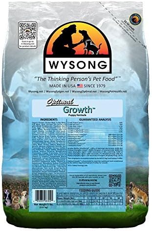 WYSONG PET NUTRITIONAL PRODUCTS 858033 Optimal Growth Diet Food for Dogs, 5-Pound by WYSONG PET NUTRITIONAL PRODUCTS