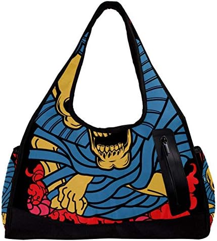 ダッフルバッグ ボストンバッグ スポーツバッグ 旅行バッグ メンズ レディース 髑髏 スカル 大容量 ドクロ 2way ジムバッグ スポーツ お買得