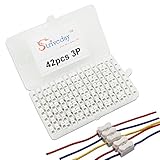 Striveday™ 3p Spring Connector no welding screws Quick Connector cable clamp Terminal Block 3 Way