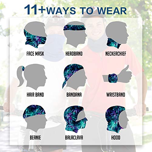 DOMEI Men Neck Gaiter Balaclavas (Red)