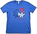 French Flag & Gallic Rooster | Vintage Style France Coq Gaulois Unisex T-Shirt-Adult,XL