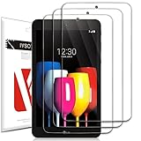 IVSO Screen Protector for LG G Pad F2 8.0 Sprint (LK460)/T-Mobile LG G Pad X2 8.0 Plus HD Clear Scratch Resistant -3 Pack for LG GPad F2 8.0 Sprint Model LK460 8-Inch Android Tablet 2017 Release