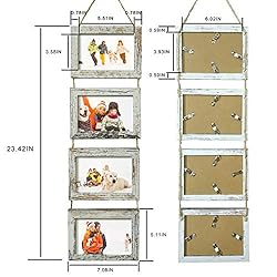 SESEAT 4x6 Wall Hanging Picture Frames Collage with