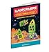 Magformers Space Traveler 35 Pieces Rainbow Colors, Educational Magnetic Geometric Shapes Tiles Building STEM Toy Set Ages 3+