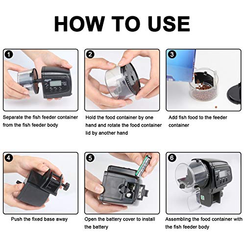 6 UStyle+Automatic+Aquarium+Dispenser+Tropical