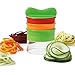 Handheld Spiralizer Slicer 3 Blades Courgettes Cucumbers Asparagus Cucumbers Peelers Carrots Grater Carrots Peelers