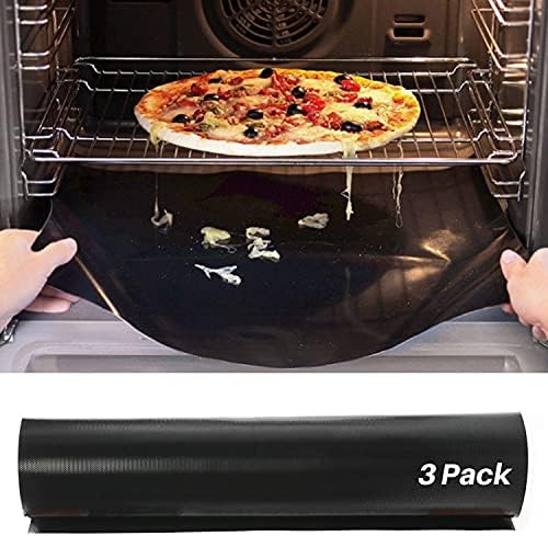 Premium Oven Liners For Bottom Of Oven - Extra Thick Non Stick Protection Mats