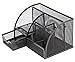 EPG-Life Office Desk Supplies Organizer Desk Pencil Holder with Drawer, 7 Compartments, Black