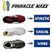 Wnnideo Full Length Thick Memory Foam Shoes Insert with Arch Support - Premium Cushioning Orthopedic Shoe Insoles for Heel Pain & Plantar Fasciitis, Running, Hiking, Working, Dressing for Men & Women