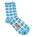 PEEPS CHICK ADULT SOCKS (blue)