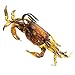 HOT SALE!!!3pcs/lot Soft Fishing Lures Crab Artificial Bait with Sharp Hooks Fishing Tackle Accessory Tool
