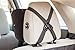 Large Rear View Baby Mirror #1 Best Car Accessory for Caring Parents with Cute Infants – Adjustable Back Seat Baby Mirror for Car – Guaranteed Constant View of Your Baby While Driving (Black)