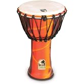 Toca SFDJ-9F Freestyle Rope Tuned 9-Inch Djembe - Fiesta Finish