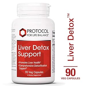 Image of Protocol For Life Balance - Liver Detox Support - with Milk Thistle Extract, Antioxidant Formula to Support The Liver, Stress Management, Relaxation, Helps with Weight Loss - 90 Veg Capsules