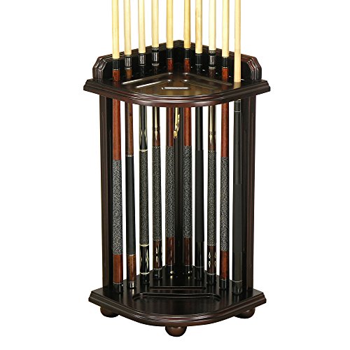 Fairview Game Rooms Corner-Style Pool Cue and Ball Stand - Thumbnail 4