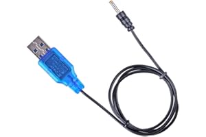 Compactly USB Charging Cord 3.7V 2.5mm Tip to Cable Compatible for Remote Car Electronics Power Supply Cable