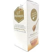 Beemaid Honey Packets 120 X 7g - 100% Canadian Honey - Li'l Honeys