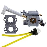 Hipa 308054079 Carburetor with Choke Lever + Mounting Gasket for Ryobi RY08420 RY08420A Backpack Blower