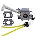 HIPA 308054079 Carburetor with Choke Lever + Mounting Gasket for Ryobi RY08420 RY08420A Backpack Blower