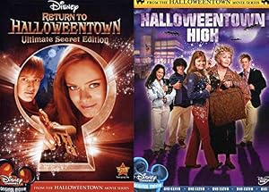 Image of Ultimate Secret Witches Halloweentown High Disney Halloween Magic Double Feature + Return to Halloweentown Creepy School Teen family fun