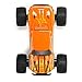 ECX Ruckus 4WD RTR Monster Truck (1/18 Scale), Orange/Yellow