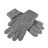 Winter Gloves Magic Gloves Wholesale 12 Pairs- One Size Fits All (Dark Gray)