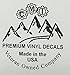NI234 She Believed She Could So She Did Vinyl Wall Decal | Premium Quality Die-Cut Vinyl | Perfect for Bathroom Mirror, Laptop, Car, Truck, Wall 7.5