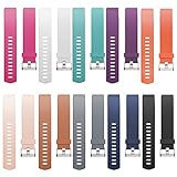 Henoda Soft Silicone Bands for Fitbit Charge 2 Smart watch Large,Small