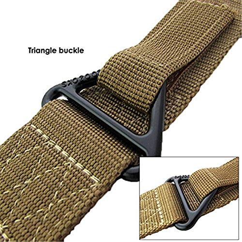 Survival Tactical Belt, Emergency Fire Rescue Rigger Waist Belt Military CQB Belt