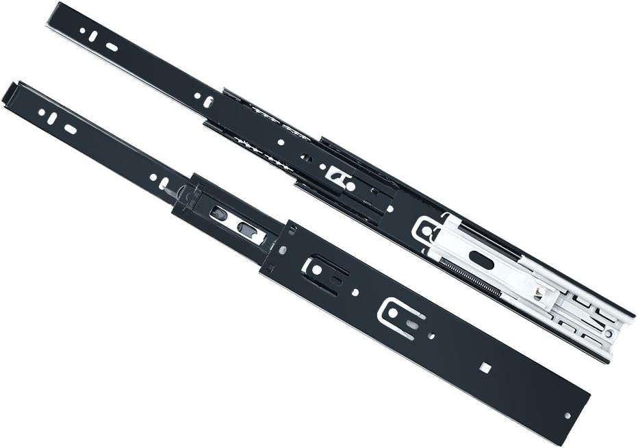 Alise 10 Inch Steel Ball Bearing Drawer Slides Buffered And Auto