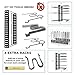 SKATCO Pots and Pans Organizer – Metal Pan Organizer Rack – Pantry & Kitchen Cabinet Organizer – Heavy Duty Lids, Dishes, Pot and Pan Organizer – Horizontal & Vertical Pot Rack with 3 Use Methods