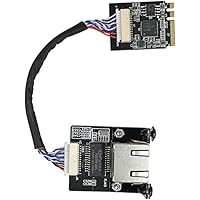 M.2 A E Key to 2.5 Gigabit Ethernet,Support youyeetoo X1X86 SBC, Intel i226 2.5G Ethernet Server NIC, Interface Card10/100/10