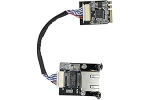 M.2 A E Key to 2.5 Gigabit Ethernet,Support youyeetoo X1X86 SBC, Intel i226 2.5G Ethernet Server NIC, Interface Card10/100/10