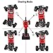 Gizmovine RC Car 4WD 1/16 Rock Crawler Climber Off Road Vehicle 2.4Ghz Toy Remote Control Car Electronic Monster Truck R/C for Kids and Adults (Red)