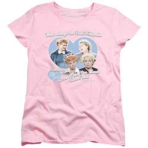 I Love Lucy 50's TV Series Always Best Friends Women's T-Shirt Tee