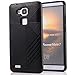 Huawei Mate 7 Case, Ranyi [Stripe Armor Series] [Shock Absorbing] Luxury Striped Design Hard Cover + inner Soft Rubber 2 in 1 Rugged full body Protective Case for Huawei Ascend Mate 7 (black)