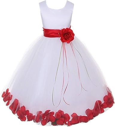 amazon uk flower girl dresses