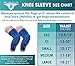 Bucwild Sports Knee Pads/Padded Compression Pro Knee Sleeves (1 Pair) Youth & Adult Sizes - Basketball Wrestling Volleyball Black White Red Blue