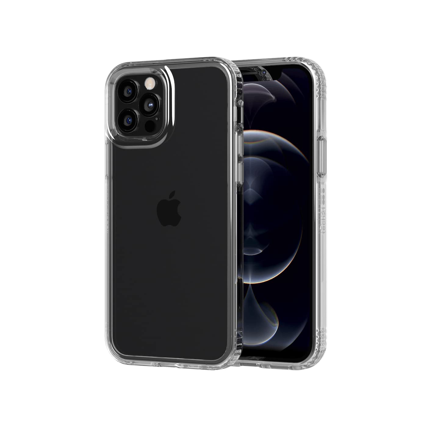 tech21 Evo Clear for Apple iPhone 12 Pro Max 5G - Germ Fighting Antimicrobial Phone Case with 3 Meter Drop Protection - 6.68 inches