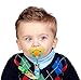 Premium Pacifier Clips by KiddosArt. Set Of 4, 2-Sided Of JUNGLE THEME Art, Stunningly Designed Pacifier Holder, Pacifier Leash, Baby Pacifier Clips for Girls and Boys.