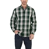 Carhartt Men's 102278 Essential Plaid Button Down Long Sleeve Shirt