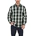 Carhartt Men's 102278 Essential Plaid Button Down Long Sleeve Shirt