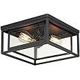 Maxim Cabana - 2 Light Outdoor Flush Mount-6 Inches Tall and 12 Inches Wide