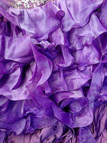 VERNASSA Girl Dress Kids Ruffles Lace Party Wedding Dresses Girl Birthday Party - Thumbnail 5